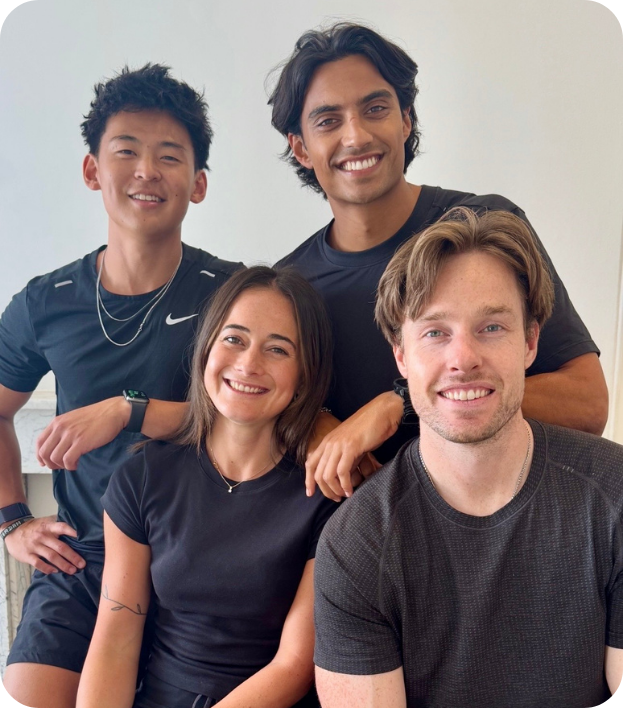 Physiotherapist working on a patient in our Glenelg Clinic