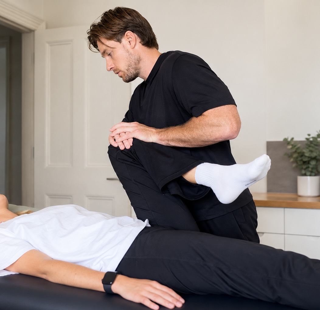 hip pain physiotherapy assessment at Rebuild Physio Glenelg